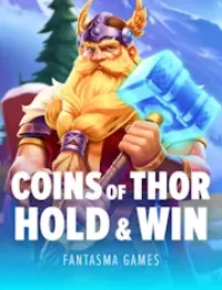 coins of thor hold and win slot logo